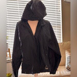 Sierra Designs Black Jacket size Large - Sierra bag included